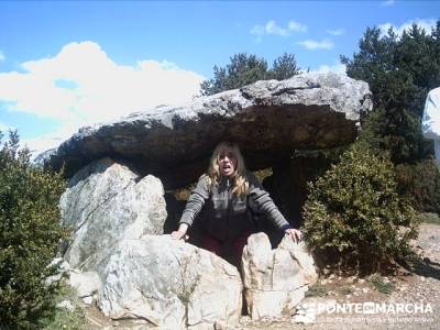 Menhir de Tella; rutas de senderismo en la sierra de madrid